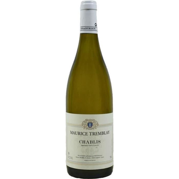 Chablis, Maurice Tremblay, 2018 - Vin Blanc
