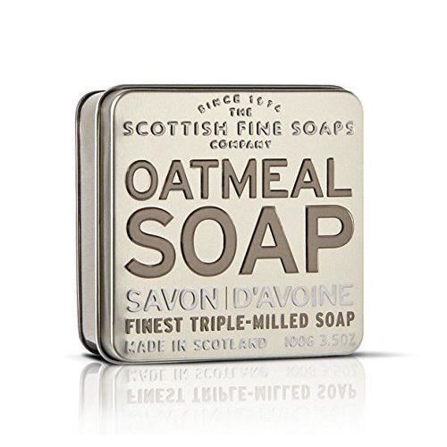 Scottish Fine Soaps A01164 - SAVONS - Savon d`Avoine - Boîte Métallique - 100g