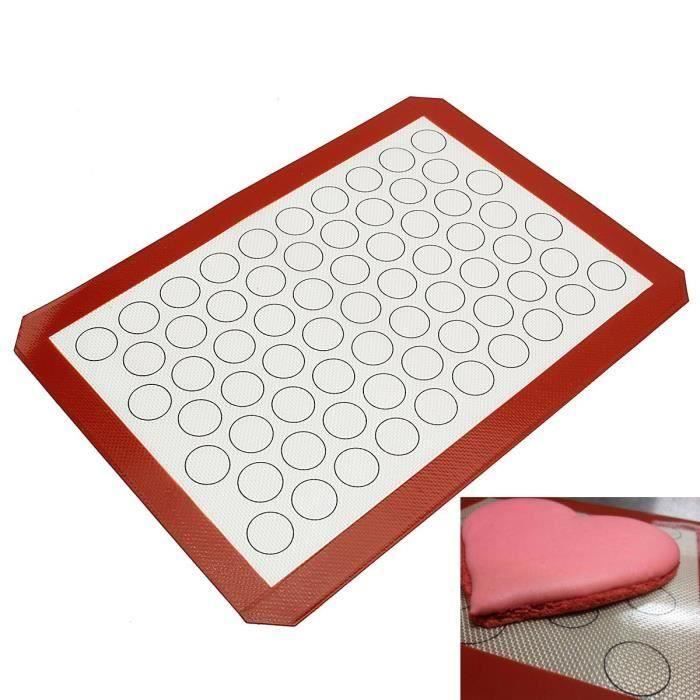 DIY Silicone Tapis Coussin Macaron Gâteau Pâtisserie Anti-adhésive Cuisine Outil Meg21980