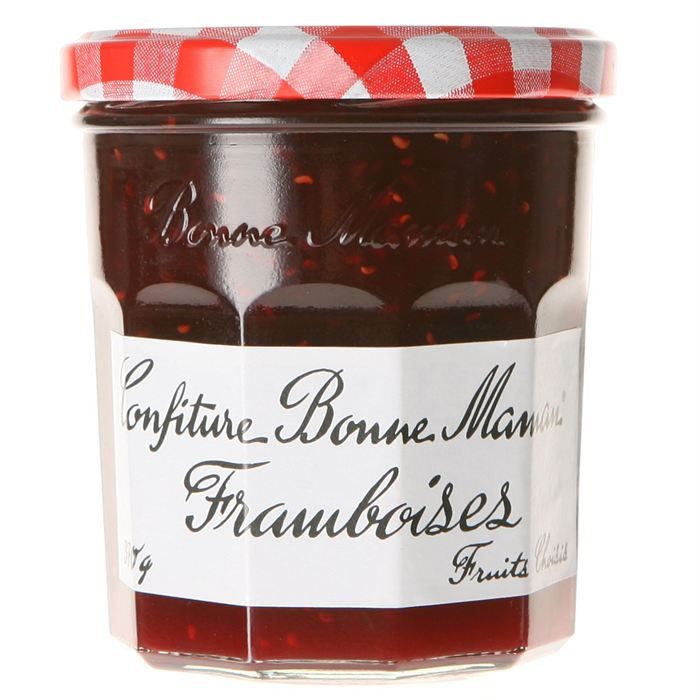 Confiture framboises 370 g BONNE MAMAN