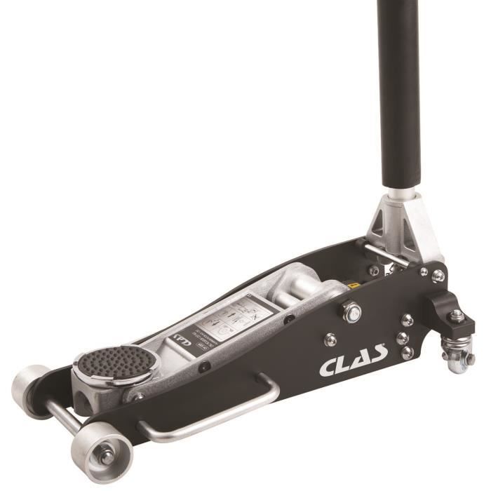 CLAS CRIC ROULEUR 1,25T ALU EXTRA PLAT 85mm OH 5309