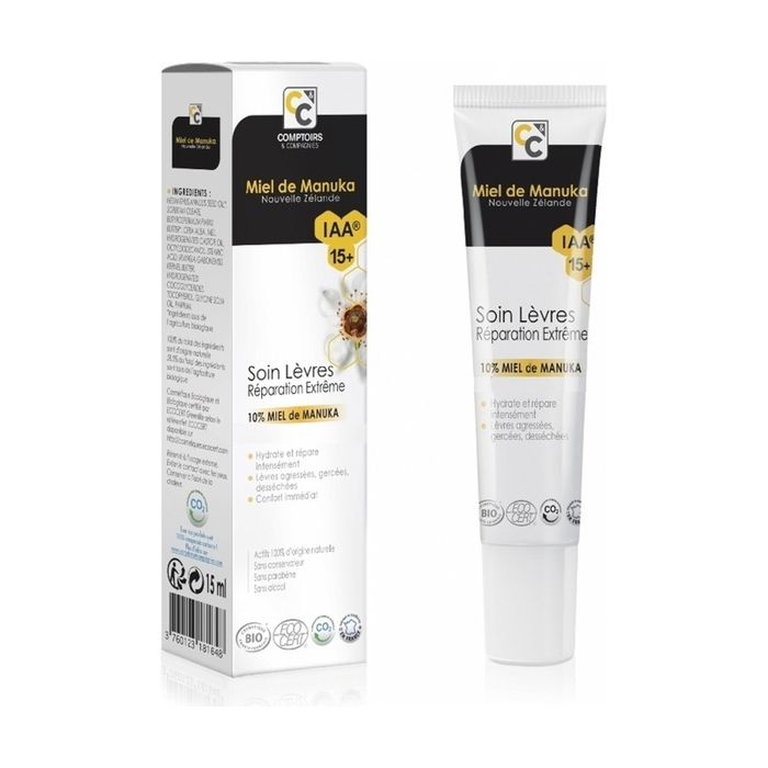 Soin Lèvres 10% Miel de Manuka IAA 15+ - 15 ml