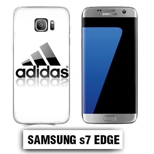 Coque Samsung S7 Edge Adidas Blanc