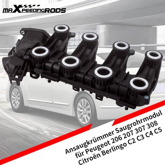 Collecteur Admission 0361N3 pour Peugeot 206 307 407 1007 Citroën C2 C3 C4 C5 1.6HDI 9684941780 Neuf