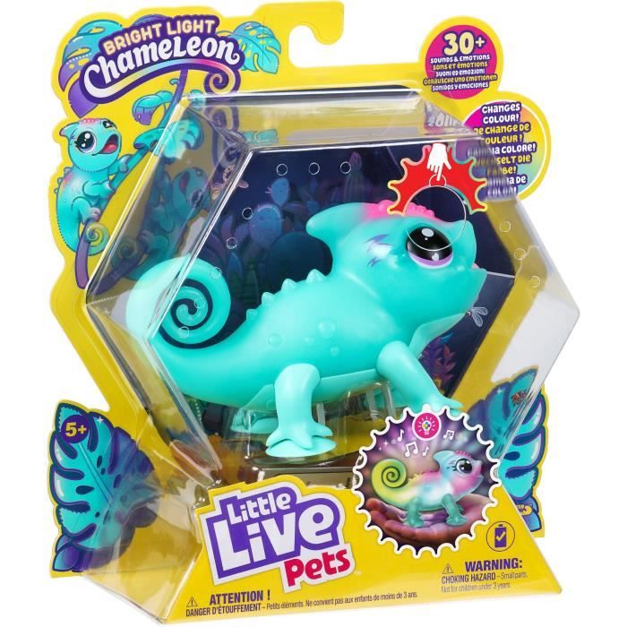 Little Live Pets – Le caméléon lumineux : Sunny