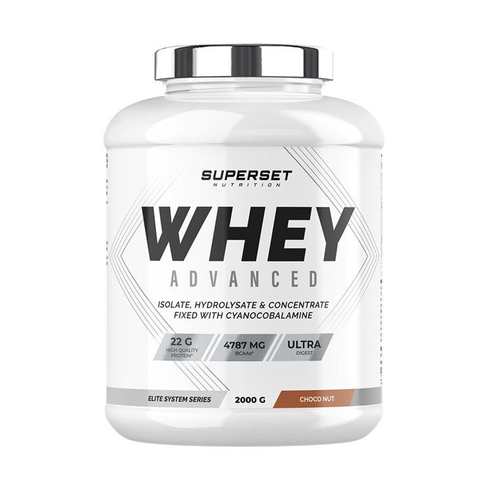 100% WHEY PROTEINE ADVANCED (2kg) | Whey protéine | Nutella | Superset Nutrition
