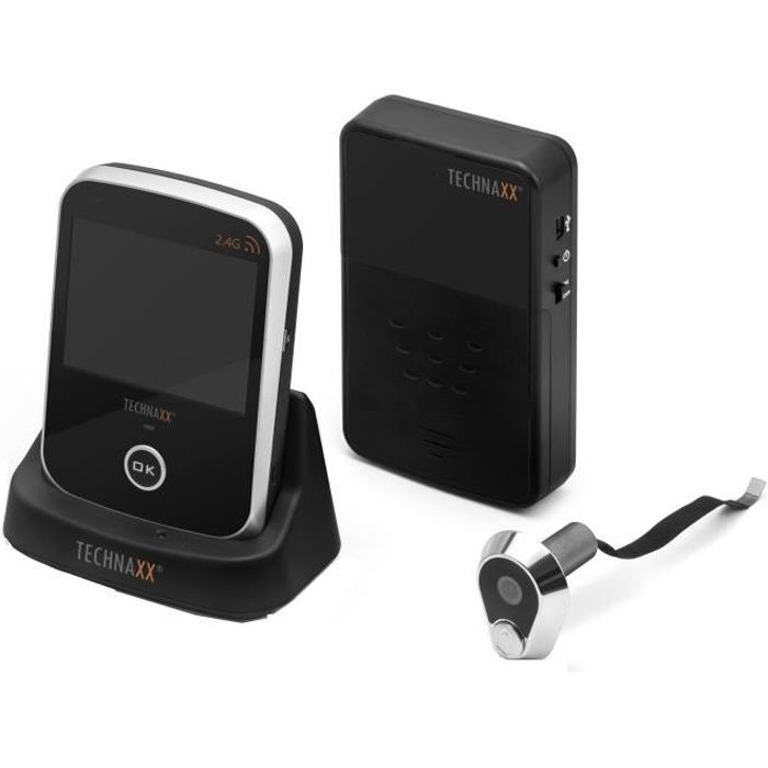 TECHNAXX Judas numérique avec caméra intégrée et moniteur 3,5-