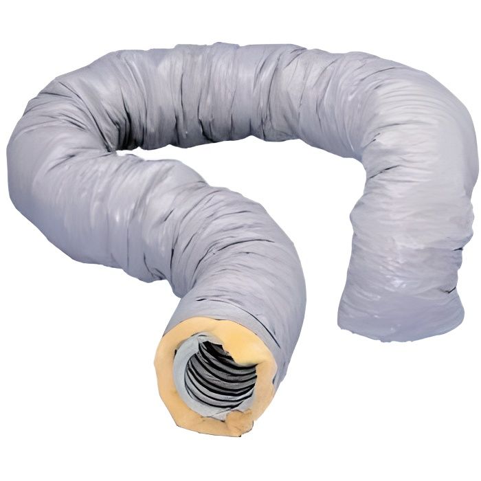 Gaine souple VMC pvc isolée diamètre Ø160 mm lo…