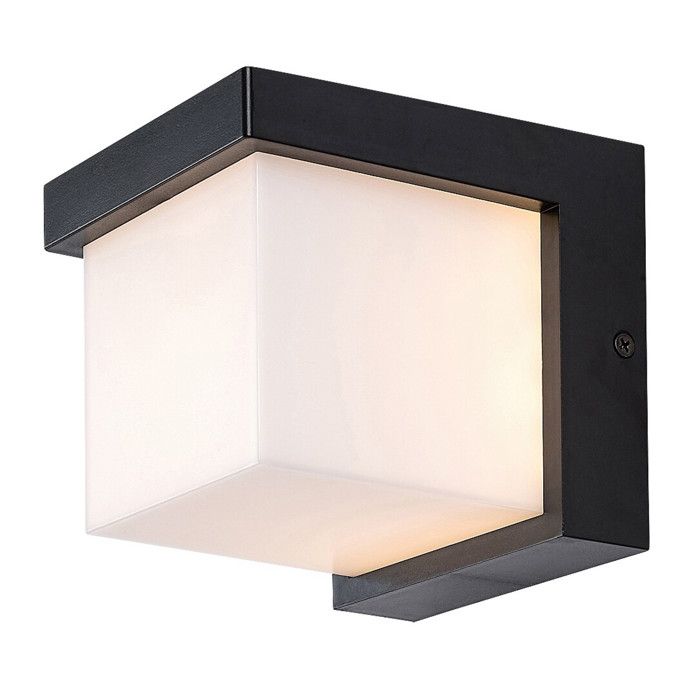 Lampe Rabalux extérieur montage mural LED 10W IP54 noir Andelle