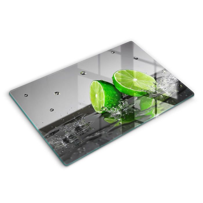 DEQORI Planche à découper en verre - Grand format - 40 x 30 cm - Motif minéraux dans la pierre - Planche à découper design pour la cuisine - Planche à petit-déjeuner DEQORI Planche à découper en verre - Grand format - 40 x 30 cm - Motif minéraux dans la pierre - Planche à découper design pour la cuisine - Planche à petit-déjeuner