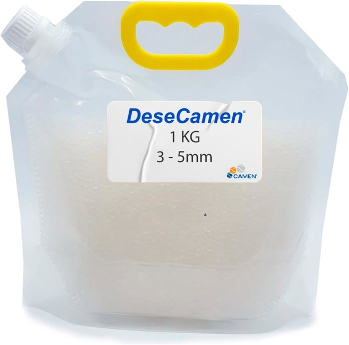 Gel De Silice Blanc 1kg - Absorbeur D'Humidité Réutilisable Pour Armoire, Voiture, Électronique
