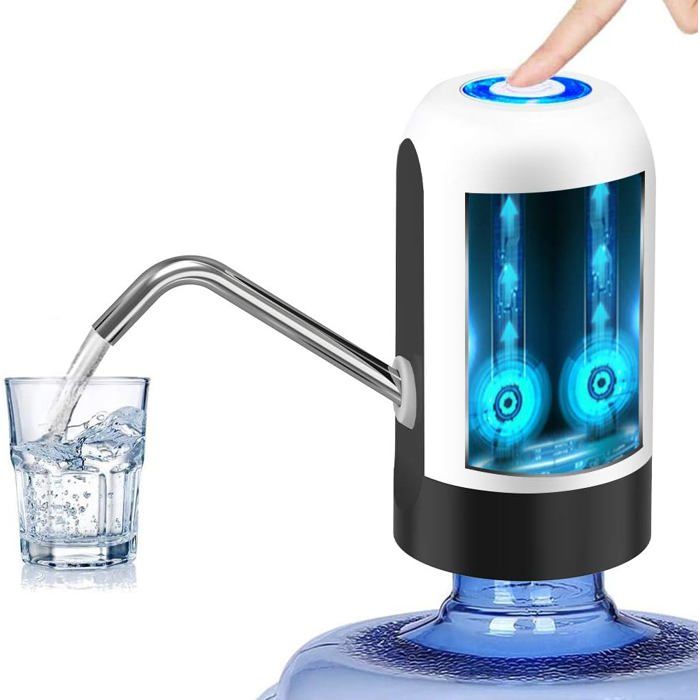 Pompe à Eau électrique Pour Bidon – Charge USB, Automatique, Compatible Bidons 5 à 19 Litres, Maison/bureau - 8