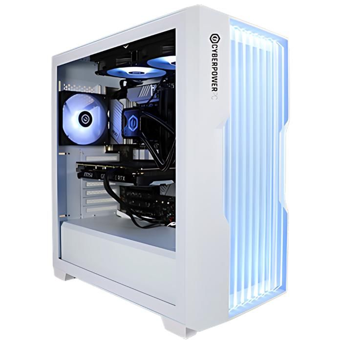 CyberPowerPC PC Gamer – AMD Ryzen 7 9700X – NVIDIA RTX 5070 Ti – 1 To SSD – 32 Go RAM – Windows 11