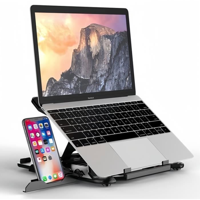 Support pour Ordinateur Portable Pliable - Rglable 8 Niveaux -135 192 ...