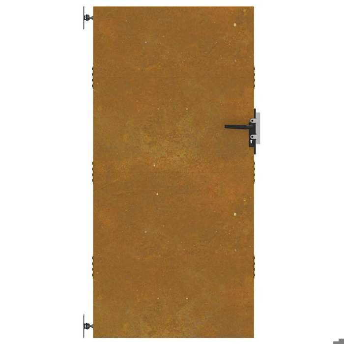 SALE* TOP Portail de jardin - LEMON - Clôture de jardin 85x200 cm acier corten FR159