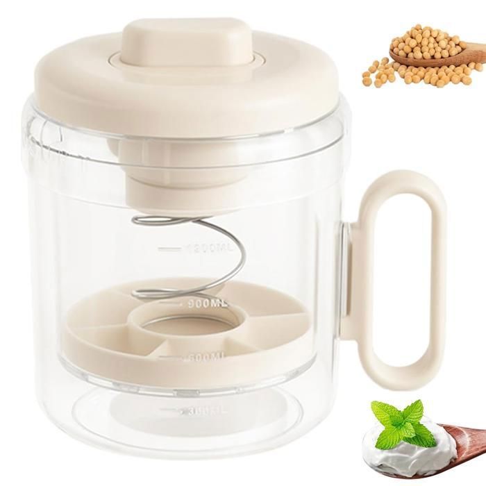 Presse à Tofu En Acier Inoxydable 304 - Boîtier 12x12x9 Cm Avec Plaque Et Gaze - Pour Fabriquer Son Tofu Maison Facilement