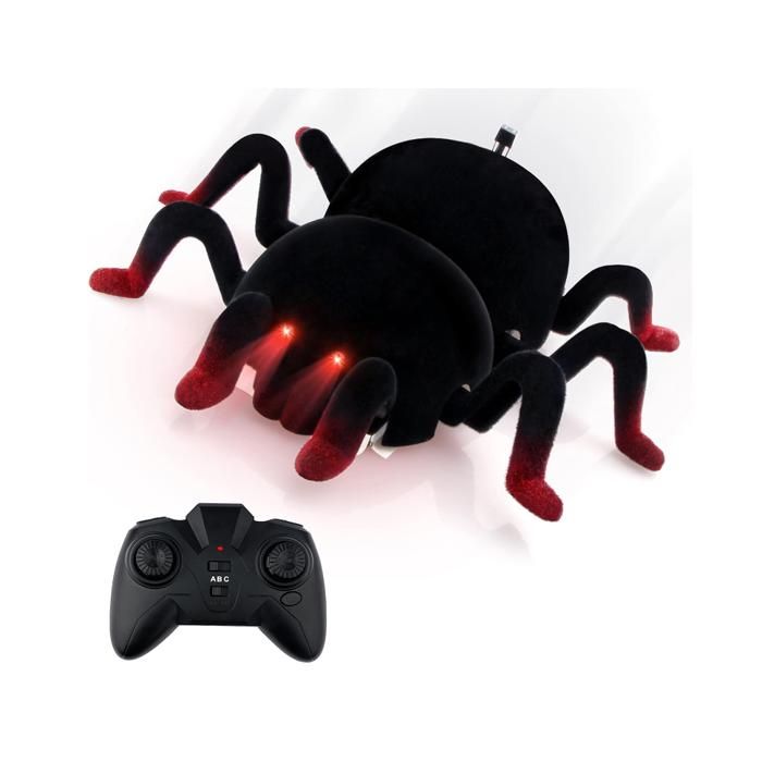 Braxel Voiture Télécommandée Spider 360° – Roues, LED, Batterie 500 MAh – Dès 3 Ans