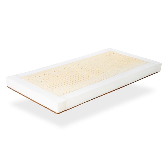 Matelas - XALUCA - XALUCA 60x120 cm - 100% latex naturel - Housse coton/lin - Souple