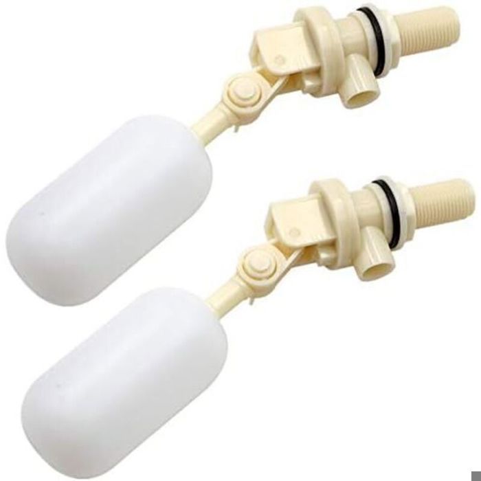 Lot de 2 Valve Flottante pour remplir automatiquement Les abreuvoirs pour Chien bétail et Moutons Valve à Boule darrêt Automatiq