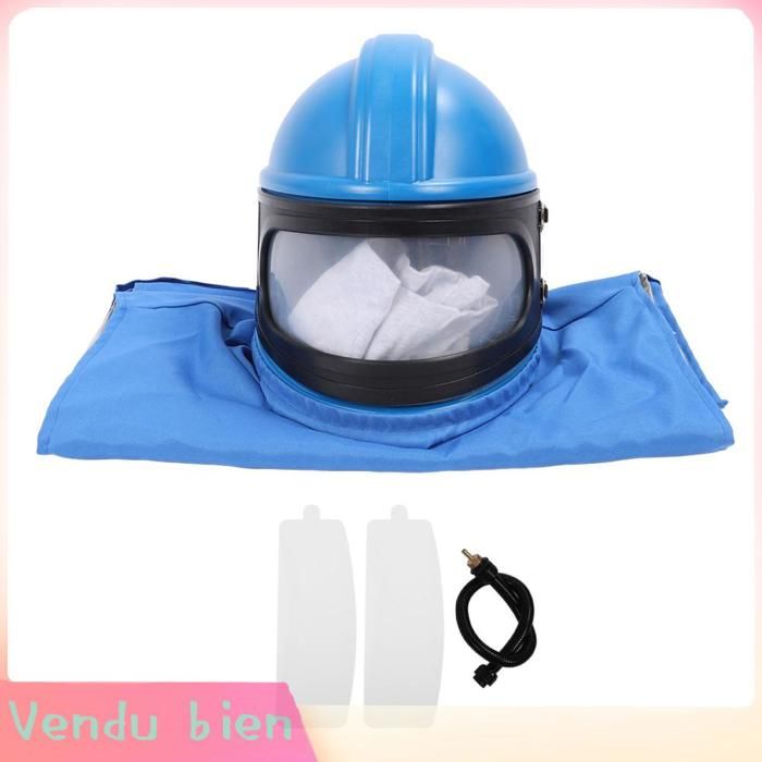 Casque de Sablage, Cagoule de Sablage à Adduction D'air, de Cagoule de ...