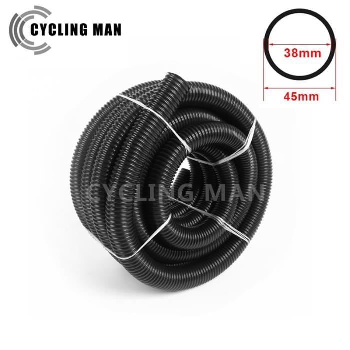 JrEam Tuyau D'Aspirateur Intérieur 28mm Extérieur 34mm - Souple Et Robuste 5m, Compatible La Plupart Des Aspirateurs Domestiques