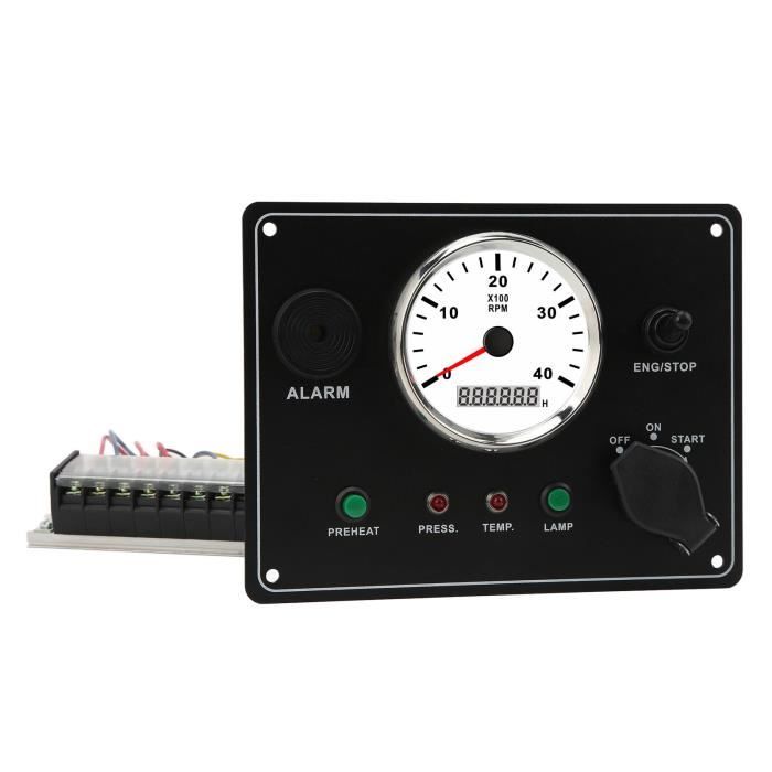 Cadran Tachymètre Smiths RVP1400/00 - 4000 Tr/min - Neuf NOS - Pour Remplacement