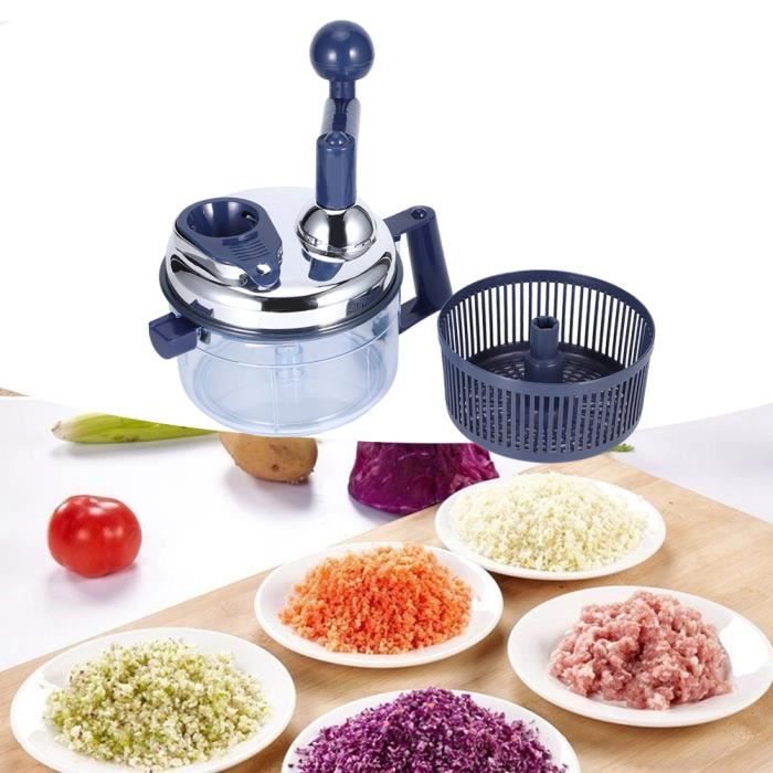 Pro Cutter Kitchen Ulti-Function Vegetable Pro Cutter Manuel Hachoir À Viande Mélangeur ...
