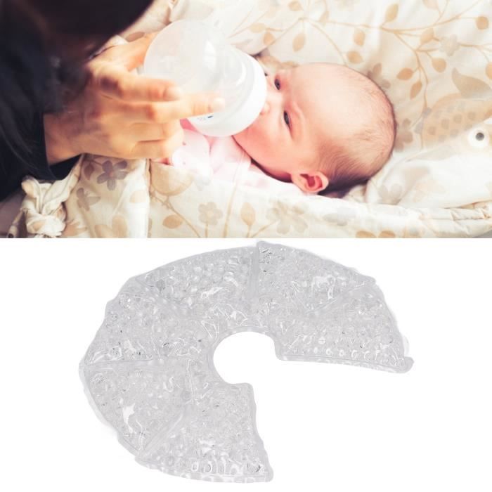 Coussinet de gel pour les seins, pack de gel pour les seins à compresse chaude Mélange non toxique Soulagement de la douleur Facile à nettoyer Confort Réutilisable pour les femmes Coussinet de gel pour les seins, pack de gel pour les seins à compresse chaude Mélange non toxique Soulagement de la douleur Facile à nettoyer Confort Réutilisable pour les femmes