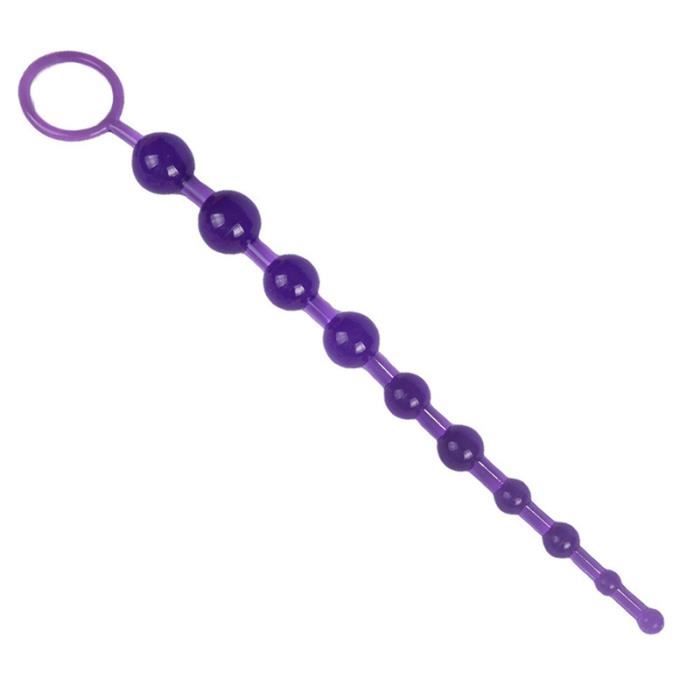 Violet - Anneau de traction en caoutchouc souple, 10 perles, Plug Anal, orgasme, vagin, clitoris, boule, adul - Cdiscount Boutique Erotique Violet - Anneau de traction en caoutchouc souple, 10 perles, Plug Anal, orgasme, vagin, clitoris, boule, adul - Cdiscount Boutique Erotique