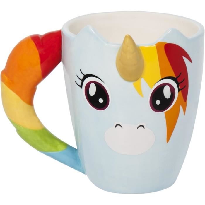 Unicorn Mug - Tasse Licorn - Céramique - Multicolore - Unimug - 1001555