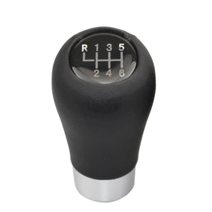 Pommeau De Levier De Vitesse Pour Mini R50 R52 R53 | Noir 6 Vitesses | Cuir PU Et ABS | Facile à Installer - 9