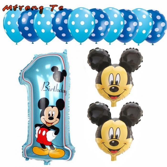 Version Noir 13 Pieces Mickey Minnie Numero 1 Premier Anniversaire Fille Garcon Ballon Enfants Combinaison Decoration Helium Fete Cdiscount Maison Version Noir 13 Pieces Mickey Minnie Numero 1 Premier Anniversaire Fille Garcon Ballon Enfants Combinaison Decoration Helium Fete Cdiscount Maison