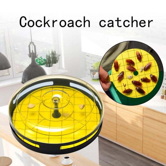 Blattes Pi/ège Box Bug M/énages Efficace Cockroach Catcher R/éutilisables Cafard Pi/ège App/ât Pour Home Office Cuisine 1set