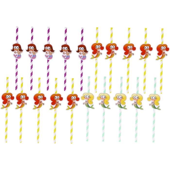 20 Pièces Paille Décor Hawaïen Desechables Para Bebidas Décor De 20 Pièces Paille Décor Hawaïen Desechables Para Bebidas Décor De