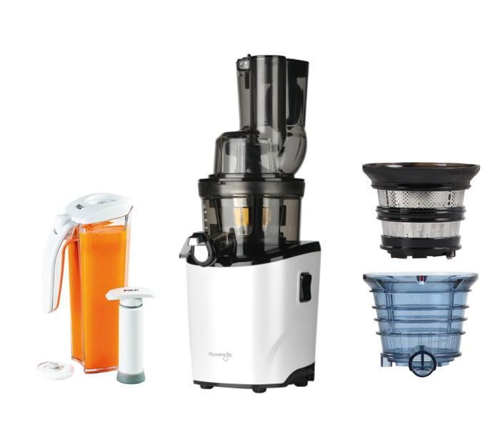 Kuvings - Extracteur de jus REVO830S + kit sorbet & smoothie + kit de conservation de jus sous vide - Blanc - Kuving's