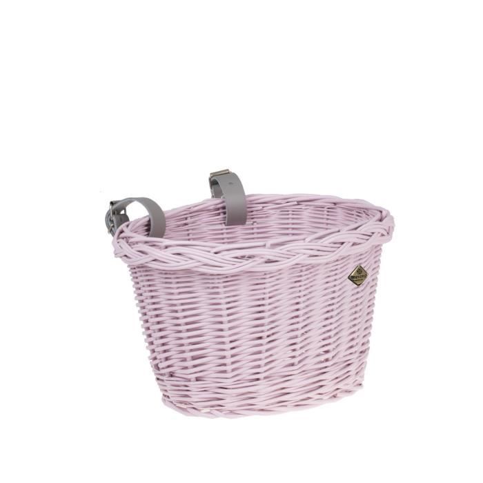 bleu marine Vélo Osier Panier Bretelles pour vélo marron-rouge-rose-vert