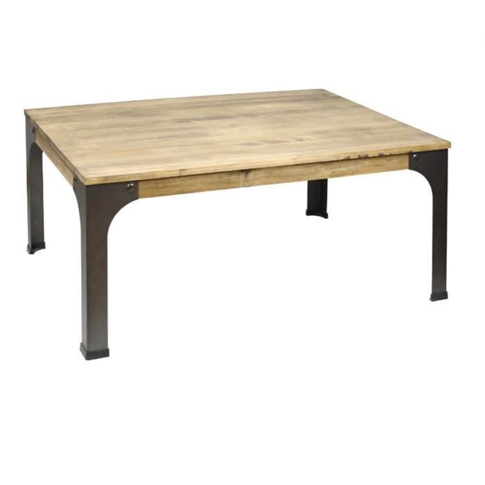table basse bristol  59x115x46h cm