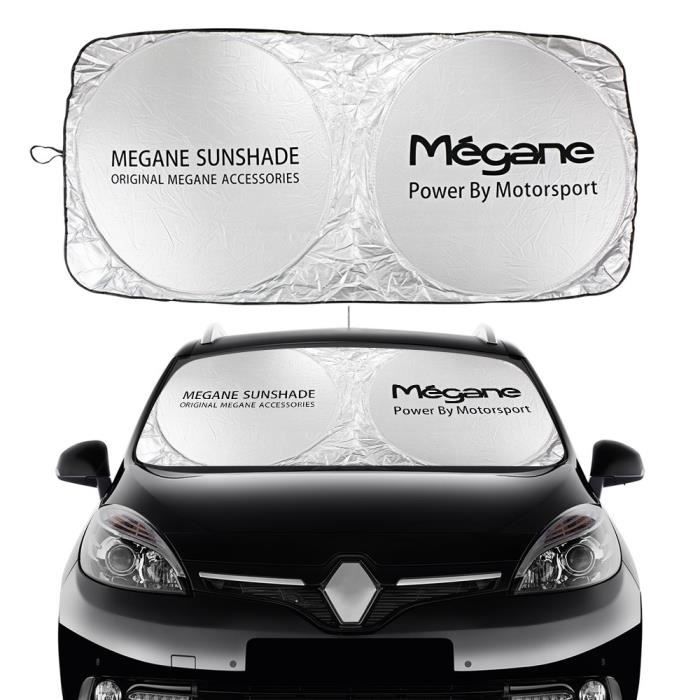 Pare-soleil rétractable pour voiture Renault Megane 2 3, protection pour vitre avant, accessoires Auto