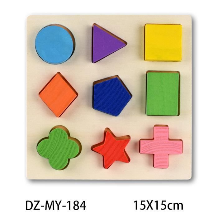 puzzle bois bébé 1 an