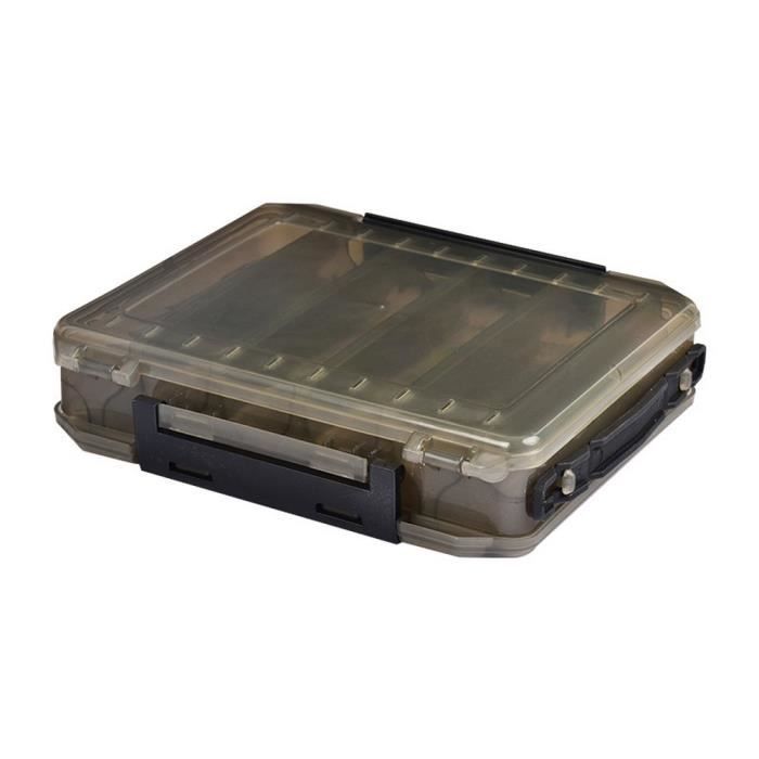 Boîte à Pêche, Boîte de Leurre Boîte de Rangement Plastique pour lappât