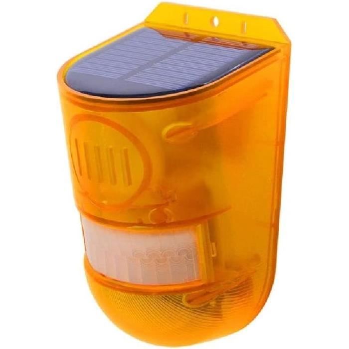 Cerioll Alarme Solaire Voiture Factice - LED Clignotante Anti-Vol | Simulation D'Alarme Pour Dashboard