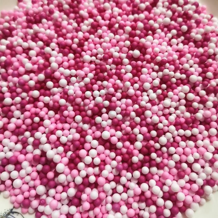 Multicolores - 250 perles de boue de neige pour bricolage, accessoires de  boules de boue, petites perles de m