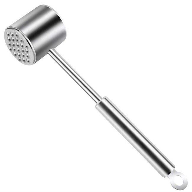 Attendrisseur De Viande En Acier Inoxydable - Marteau Steak Brise-Côtes