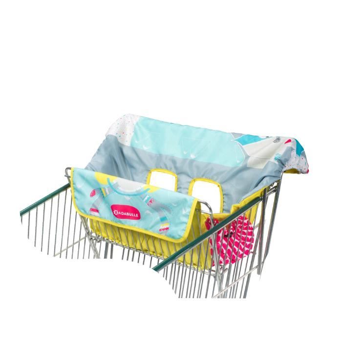 Badabulle Protège-siège chariot pour enfant - 2 jouets sensoriels intégrés  - Cdiscount Puériculture & Eveil bébé