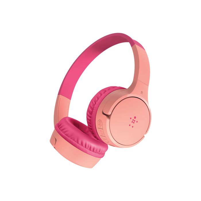 Casque - Belkin - Soundform Mini - Filaire - Jack 35mm - Sur-oreille - Rose Casque - Belkin - Soundform Mini - Filaire - Jack 35mm - Sur-oreille - Rose
