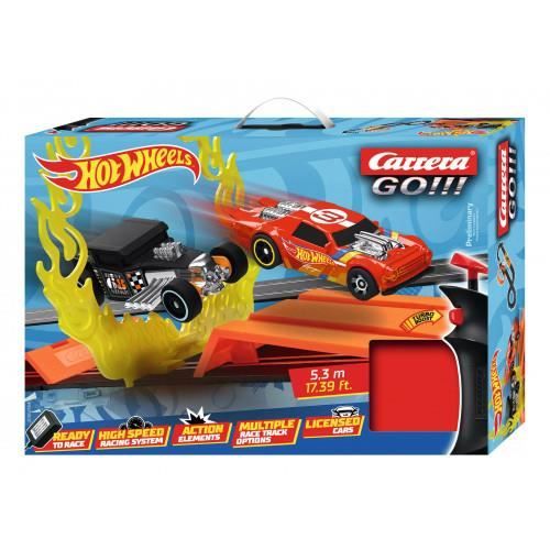 Circuit voitures Carrera GO!!! Hot Wheels 6.4 - 62553