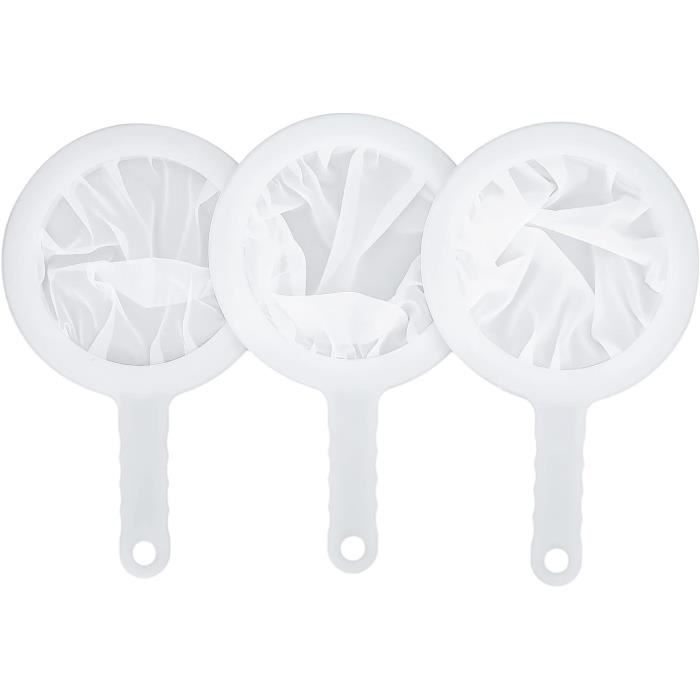 10 Pièces Filtres Mailles Fines Pistolet à Peinture - Tamis Mesh Ultra-fin Pour Finition Lisse