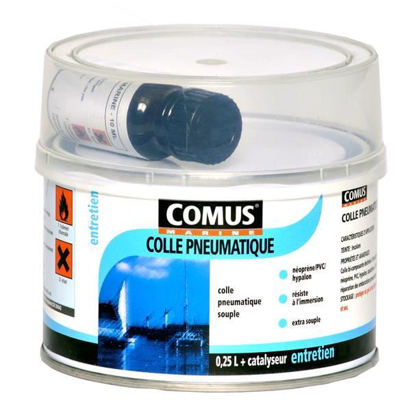 COLLE TISSUS BATEAU PNEUMATIQUE GONFLABLE PVC ADEGRIP 125ML