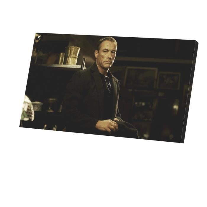 Tableau Décoratif Jean Claude Van Damme Arts Martiaux Star Film (53 cm