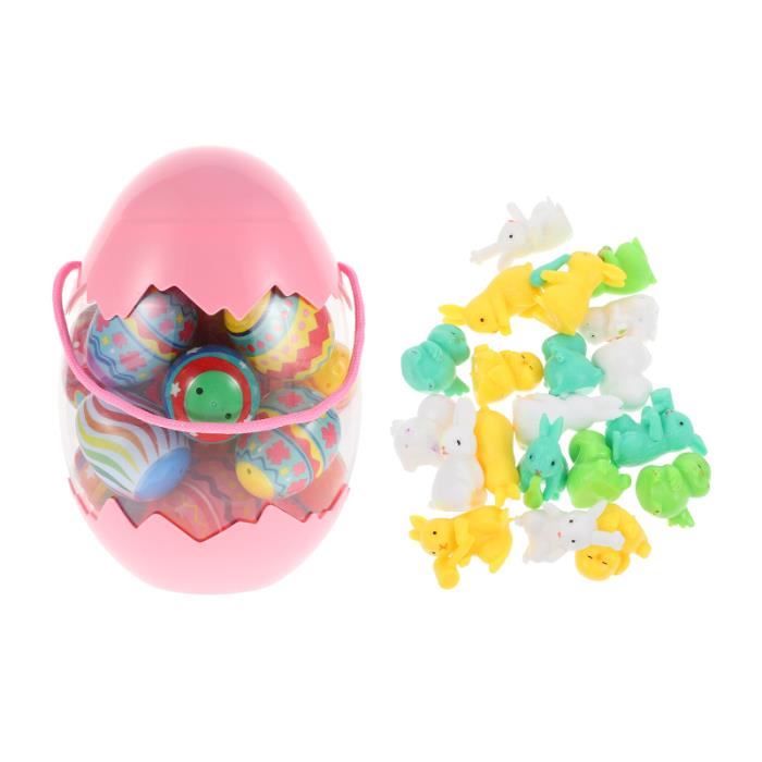 Oeufs Surprise à Remonter – 3PCS Animaux Rigolos – Cadeau Pâques Ou Fête